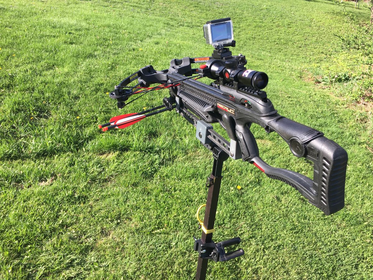 HP Hunting Gear 3 in 1 Crossbow Camera Mount Made in the USA 15