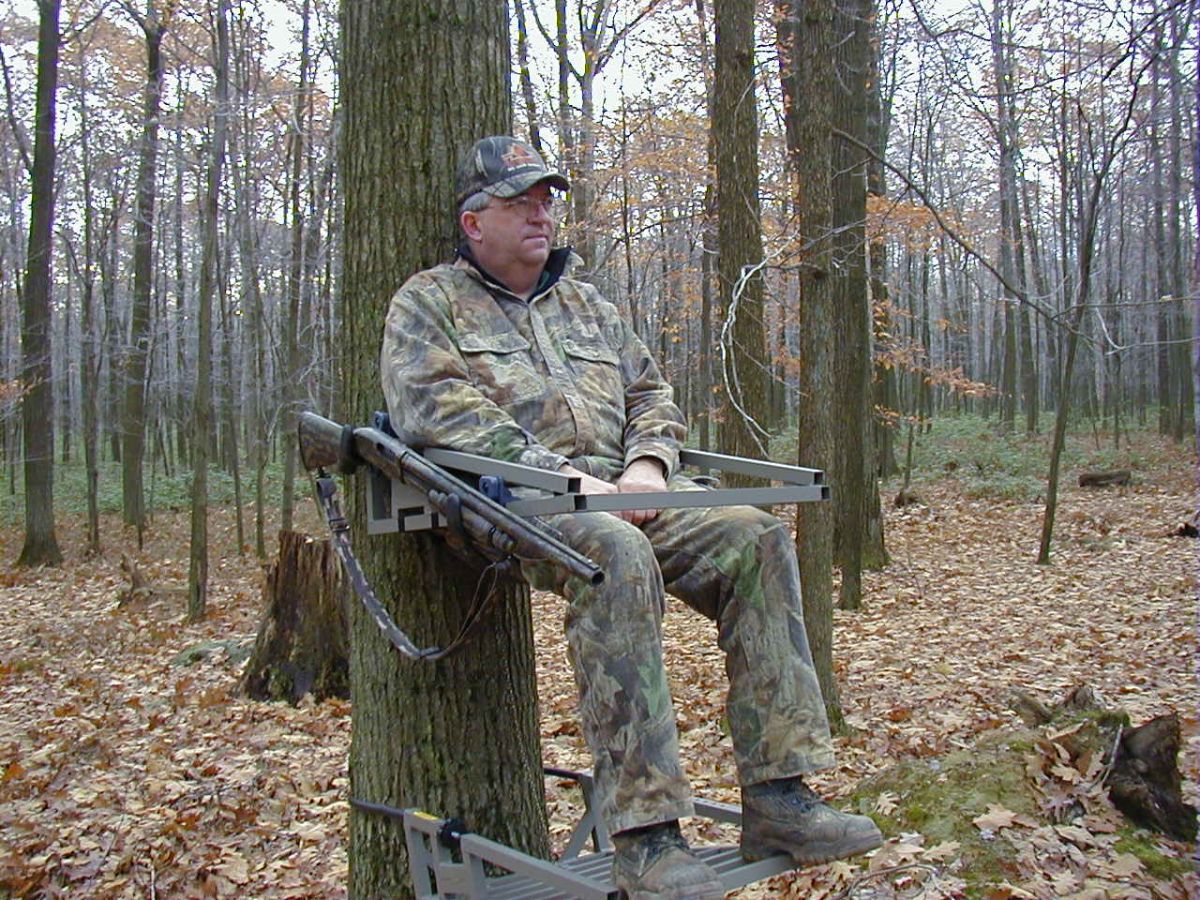 HP Hunting Gear Tree Stand Gun Holder (Bar Mount) Made in the USA